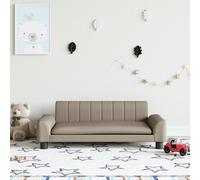 Vidaxl Canapé Pour Enfants Cappuccino 90x53x30 Cm Similicuir