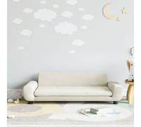 Vidaxl Canapé Pour Enfants Crème 100x54x33 Cm Velours