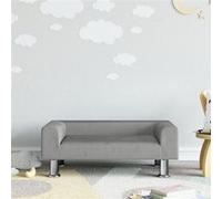 Canapé pour enfants gris foncé 50x40x26,5 cm velours mini canapé vidaXL