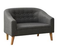 Vidaxl Canapé Pour Enfants Gris Tissu Gris