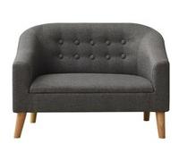 Vidaxl Canapé Pour Enfants Gris Tissu Gris