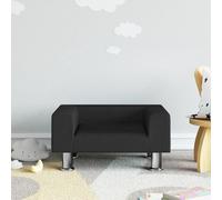 Vidaxl Canapé Pour Enfants Noir 50x40x26,5 Cm Velours Multicolore