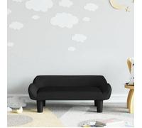 vidaXL Canapé pour enfants noir 70x40x24 cm velours, mini canapé, mini canapé-chaise, mini canapé pour enfants, canapé de 3196353