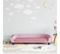 vidaXL Canapé pour enfants rose 100x50x26 cm velours, mini canapé, mini canapé-chaise, mini canapé pour enfants, canapé de 3196396 Rose G