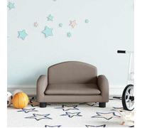 vidaXL Canapé pour enfants taupe 50x40x30 cm tissu, mini canapé, mini canapé-chaise, mini canapé pour enfants, canapé de 3196372