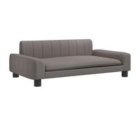 Vidaxl Canapé Pour Enfants Taupe 90x53x30 Cm Tissu