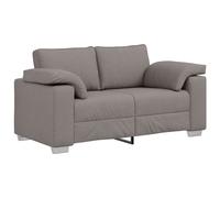 Vidaxl Canapé Taupe 160 X 77 X 82 Cm Tissu