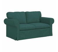 vidaXL Canapé Vert foncé 215 x 82 x 80 cm Mét¿¿