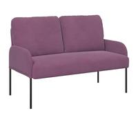 vidaXL Canapés avec Coussin 110cm Pourpre Contreplaqué, Salon, Canapés Modernes, Détente Confortable, Sièges en contreplaqué, Meubles élégants et durables, Intérieur élégant