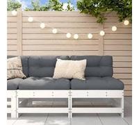 Repose-pied de Jardin Tabouret Chaise Siège Terrasse Bois Massif Douglas vidaXL