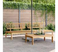 Vidaxl Canapés Centraux Palette De Jardin 2 Pcs Bois Massif D'acacia
