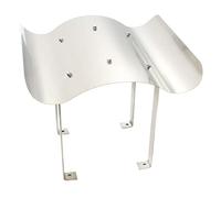 vidaXL Capot de Cheminée Acier Inoxydable 60x60x30 cm Argenté Chapeau Cheminée