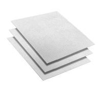 Vidaxl Carreau De Miroir Mosaïque 3 Pcs Argent 30 X 30 Cm Verre