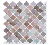 Vidaxl Carreau Lanterne 10 Pcs Beige 27 X 27 Cm Polyuréthane Et Pet