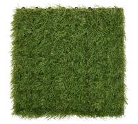 Vidaxl Carreaux De Gazon Artificiel 11 Pcs Vert 30x30 Cm