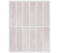 vidaXL Carrelage rectangulaire 20 pcs Beige 29 x 23 x 0,08 cm, Décoration Murale de Salle de Bain, Carreaux Rectangulaires, Stickers Brillants, Colles à Carreaux, Arts et Loisirs DIY