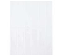 vidaXL Carrelage rectangulaire 50 pcs Blanc 29 x 23 x 0,08 cm, Décoration Murale de Salle de Bain, Carreaux Rectangulaires, Stickers Brillants, Colles à Carreaux, Arts et Loisirs DIY