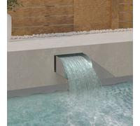 Vidaxl Cascade 30x34x14 Cm Acier Inoxydable 304