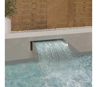 Vidaxl Cascade 60x34x14 Cm Acier Inoxydable 304