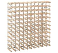 VidaXL 282472 porte-bouteilles Acier, Bois