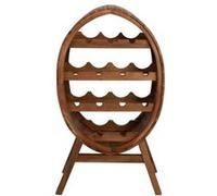 Vidaxl Casier À Bouteilles 13 Bouteilles Bois D'acacia Massif