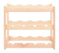 Vidaxl Casier À Bouteilles Pour 12 Bouteilles Pinède Beige