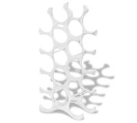 vidaXL Casier à bouteilles pour 15 bouteilles Argenté Aluminium