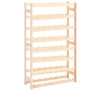 Vidaxl Casier À Bouteilles Pour 56 Bouteilles Pinède Beige