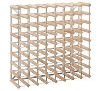 VidaXL 282471 porte-bouteilles Acier, Bois