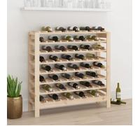 vidaXL Casier à vin 109,5x30x107,5 cm Bois de pin massif 822536
