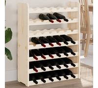 Vidaxl Casier À Vin 67,5x25x87 Cm Bois De Pin Massif Multicolore