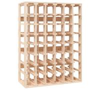 vidaXL Casier à vin 70x33x94 cm Bois de pin massif 822531