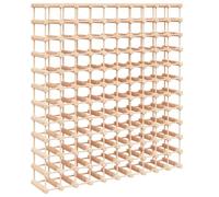 vidaXL Casier à vin pour 120 bouteilles en pin massif 112,5x23x123,5 cm 353754