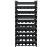 Casier à Vin Étagère de Rangement Support Bouteille Salon PP Empilable vidaXL
