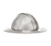 Vidaxl Casque De Chevalier Médiéval Antique Pour Gn Argenté Acier