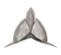 Vidaxl Casque De Chevalier Médiéval Antique Pour Gn Argenté Acier