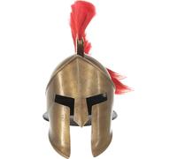 vidaXL Casque de Guerrier Grec Antique Réplique LARP Laiton Acier