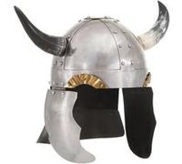 Vidaxl Casque De Viking Pour Gn Argenté Acier