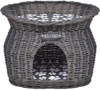 vidaXL Cave à câlins pour chats animaux domestiques avec coussin saule