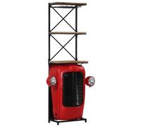 vidaXL Cave à Vin Tracteur Casier à Vin Porte-Bouteilles Range Bouteille Coffre Boîte de Vin Armoire à Vin Bar Bois Massif de Manguier