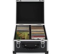 vidaXL Cd-koffer voor 40 cd's aluminium ABS zwart91859 Noir G