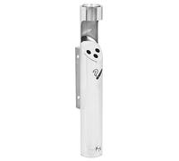 vidaXL Cendrier à fixation murale 149570, suspendu plateau à cendres acier inoxydable Blanc G
