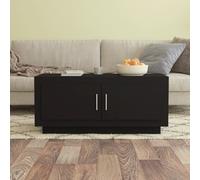 vidaXL Chaise à bascule avec pieds en bois et tabouret Bleu Velours Multicolore