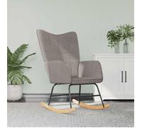 vidaXL Chaise à Bascule Chaise de Relaxation Siège de Relaxation Fauteuil de Salon Salle de Séjour Siège de Salon Maison 328016