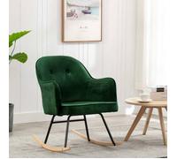 vidaXL Chaise à Bascule Fauteuil à Bascule de Salon Meuble de Salle de Séjour Siège de Salon Maison Intérieur Patio 289520