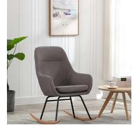 vidaXL Chaise à Bascule Siège à Bascule de Salle de Séjour Fauteuil à Bascule de Salon Meuble de Salle de Séjour Intérieur 289537