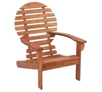 vidaXL Chaise Adirondack Bois d'Acacia massif Jardin Patio Terrasse Extérieur