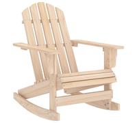 Chaise à bascule - - Adirondack - Bois de sapin massif - 70 x 91,5 x 92 cm - 110 kg max