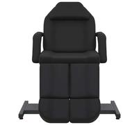 vidaXL Chaise cosmétique similicuir noir 180x62x78 cm