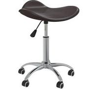 vidaXL Chaise de Bureau Marron Similicuir